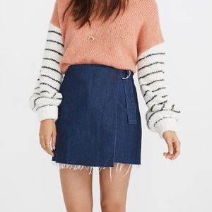 COPY - Madewell Wrap Mini-Skirt | Size 12